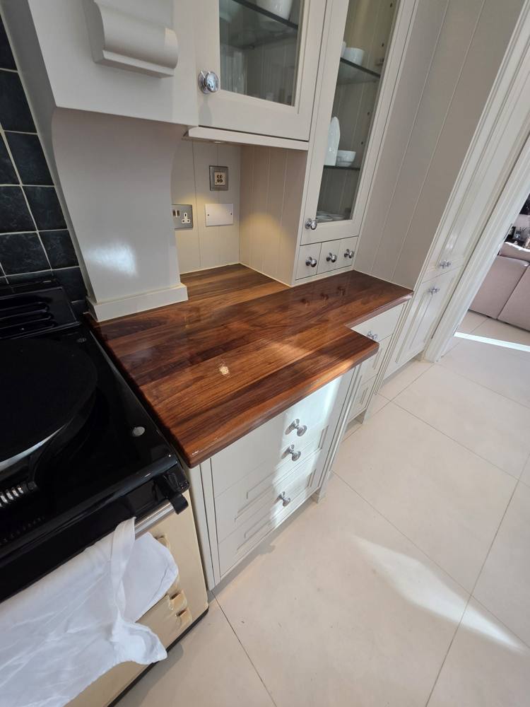 Kitchen cabinets painted by Magic Finish